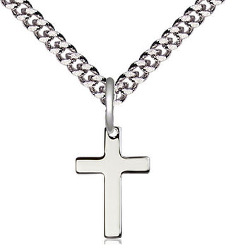 Sterling Silver Cross Medal Religious and Catholic Jewelry
