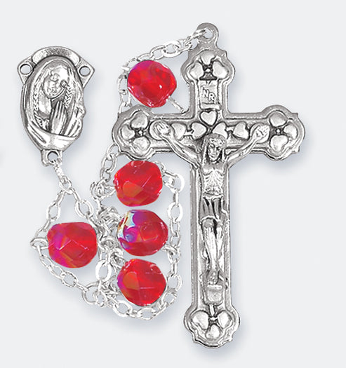 Garnet Ladder Rosary | CatholicShop.com