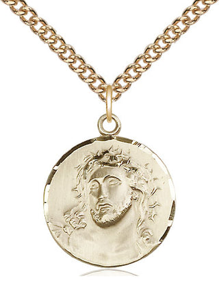 14kt Gold Ecce Homo Medal