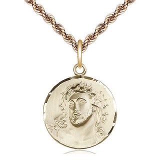 14kt Gold Ecce Homo Medal