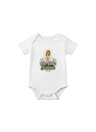 Our Lady of Fatima Baby Onesie