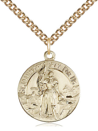 14kt Gold Saint Joan of Arc Medal