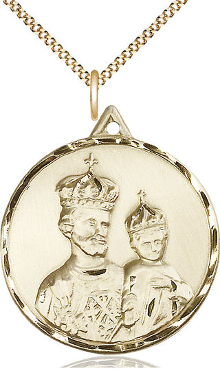 14kt Gold Filled Saint Joseph Medal Catholic Jewelry