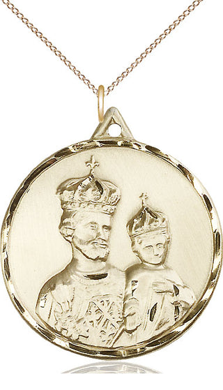 14kt Gold Filled Saint Joseph Medal Catholic Jewelry