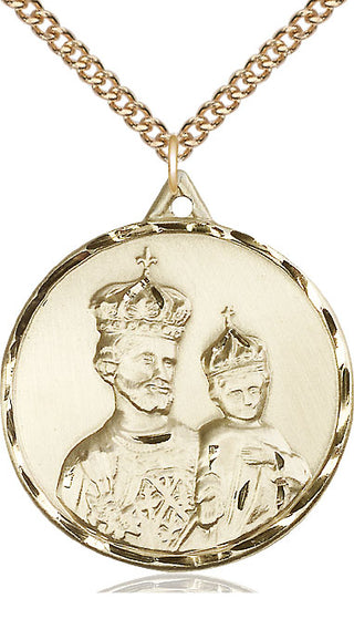 14kt Gold Filled Saint Joseph Medal Catholic Jewelry