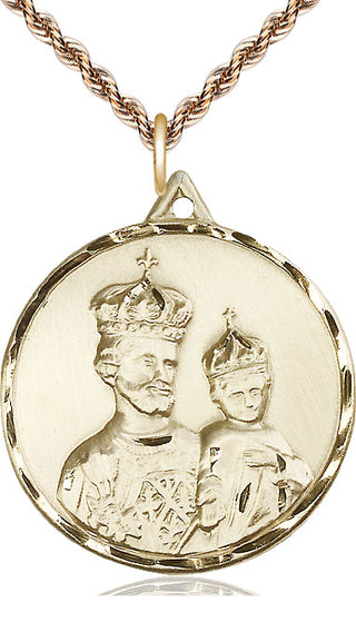 14kt Gold Saint Joseph Medal