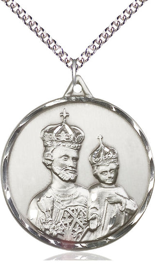 Sterling Silver Saint Joseph Medal Catholic Jewelry