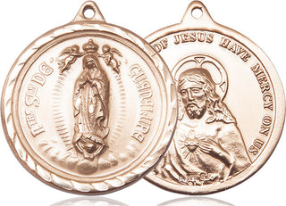 14kt Gold Filled Our Lady of Guadalupe Medal