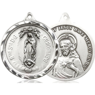 Sterling Silver Our Lady of Guadalupe Medal