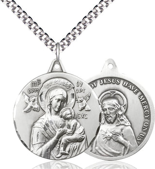 Pewter Our Lady of Perpetual Help Medal | Large