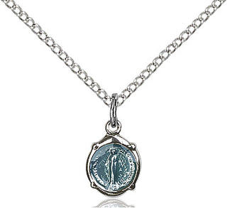 Sterling Silver Miraculous Medal Religious and Catholic Jewelry