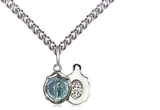 Sterling Silver Miraculous Medal Religious and Catholic Jewelry