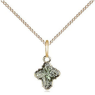 14kt Gold 4-Way Medal