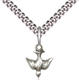 Pewter Holy Spirit Medal Religious and Catholic Jewelry