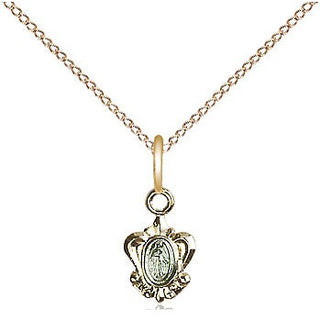 14kt Gold Miraculous Medal