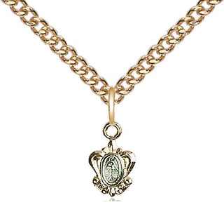 14kt Gold Miraculous Medal