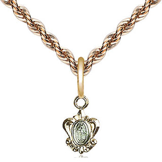 14kt Gold Miraculous Medal