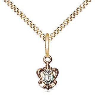 14kt Gold Filled Miraculous Medal Religious and Catholic Jewelry