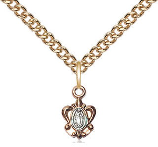14kt Gold Filled Miraculous Medal Religious and Catholic Jewelry
