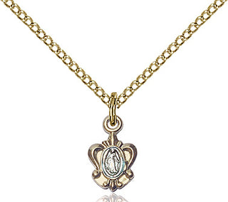 14kt Gold Miraculous Medal
