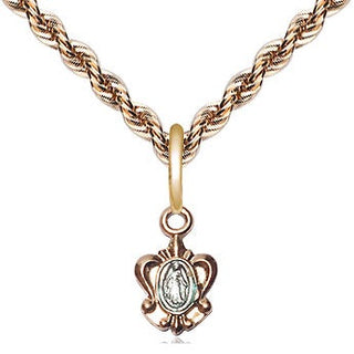 14kt Gold Miraculous Medal