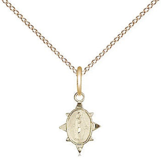 14kt Gold Filled Miraculous Medal Religious and Catholic Jewelry
