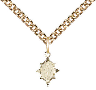 14kt Gold Filled Miraculous Medal Religious and Catholic Jewelry