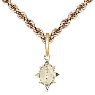 14kt Gold Miraculous Medal