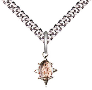 Pewter Miraculous Medal Religious and Catholic Jewelry