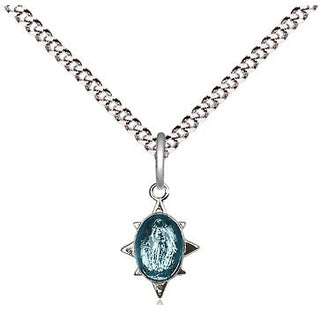 Pewter Miraculous Medal Religious and Catholic Jewelry
