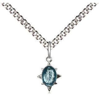 Pewter Miraculous Medal Religious and Catholic Jewelry