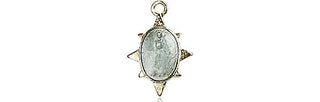 Gold Plate Sterling Silver Miraculous Medal