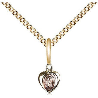 Gold Plate Sterling Silver Miraculous Medal Religious and Catholic Jewelry