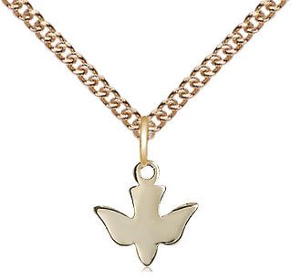 14kt Gold Holy Spirit Medal