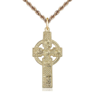 14kt Gold Kilklispeen Cross Medal