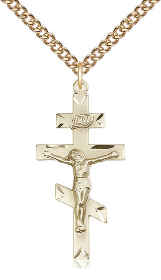 14kt Gold Filled Saint Andrew Medal Catholic Jewelry