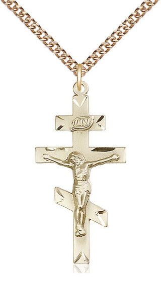 14kt Gold Saint Andrew Medal