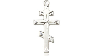 Sterling Silver Saint Andrew Cross Medal Religious Jewelry