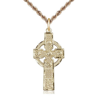 14kt Gold Kilklispeen Cross Medal