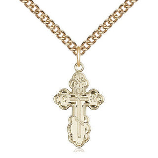 14kt Gold Saint Olga Cross Medal