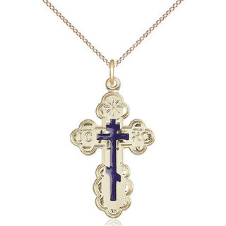 14kt Gold Saint Olga Cross Medal