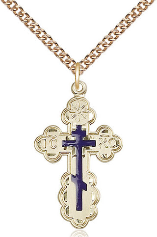 14kt Gold Saint Olga Cross Medal