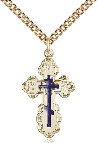 14kt Gold Saint Olga Cross Medal