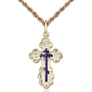 14kt Gold Saint Olga Cross Medal