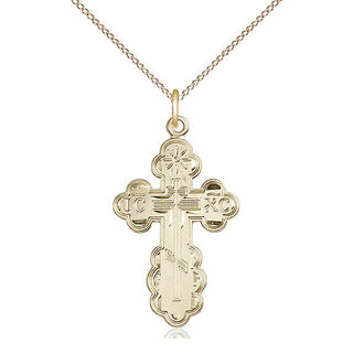 14kt Gold Saint Olga Cross Medal