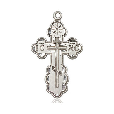 Pewter Saint Olga Cross Medal | Medium