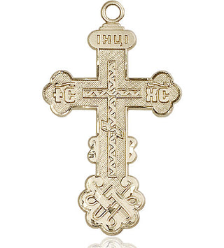 14kt Gold Filled Kiev Cross Medal