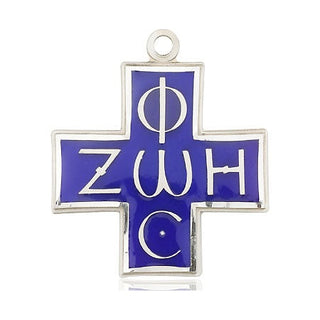 Sterling Silver Light & Life Medal