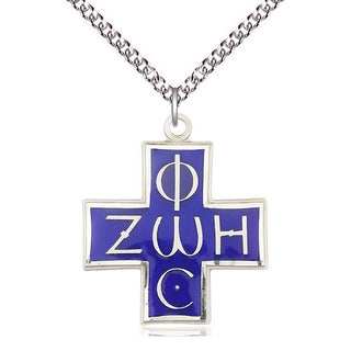 Sterling Silver Light & Life Medal Catholic Jewelry