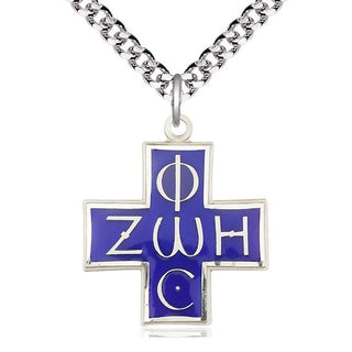 Sterling Silver Light & Life Medal Catholic Jewelry